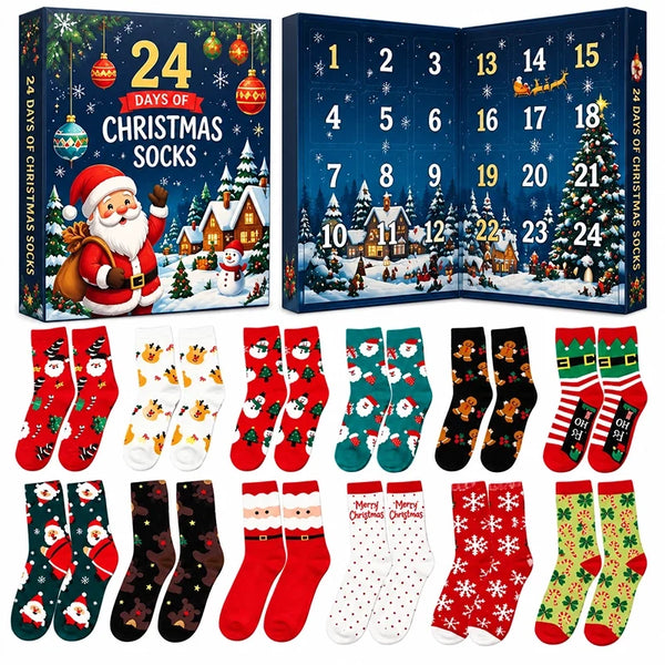 Christmas Socks Advent Calendar 2026 – Limited Edition