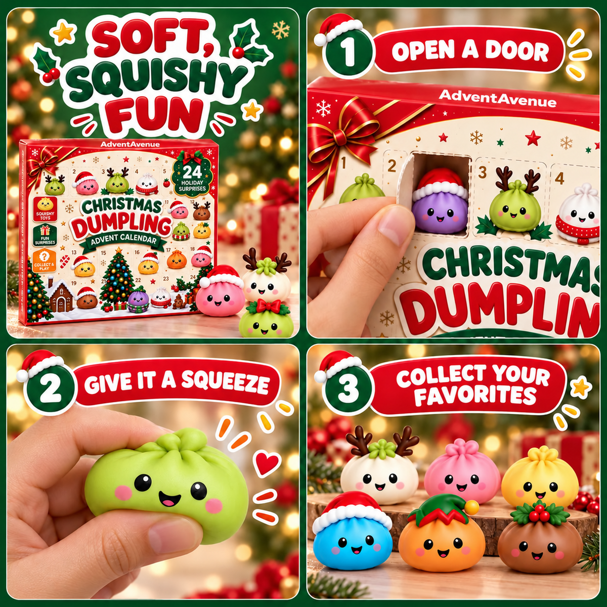 Squishy Surprise Advent Calendar 2026 – Limited Edition